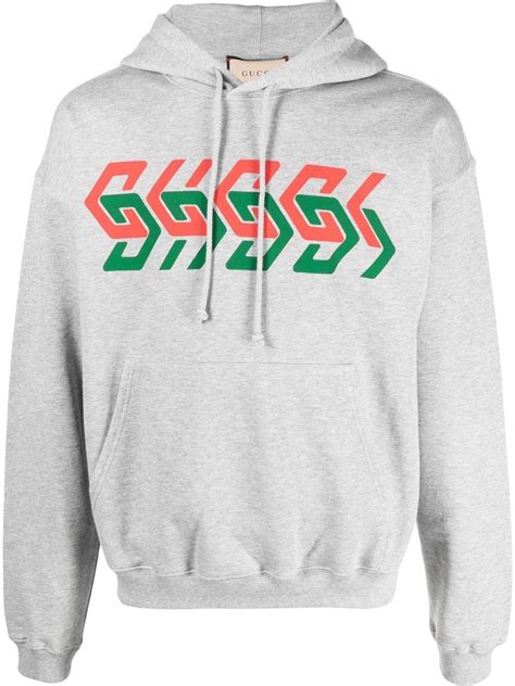 bizzey gucci hoodie|gucci chain print hoodie.